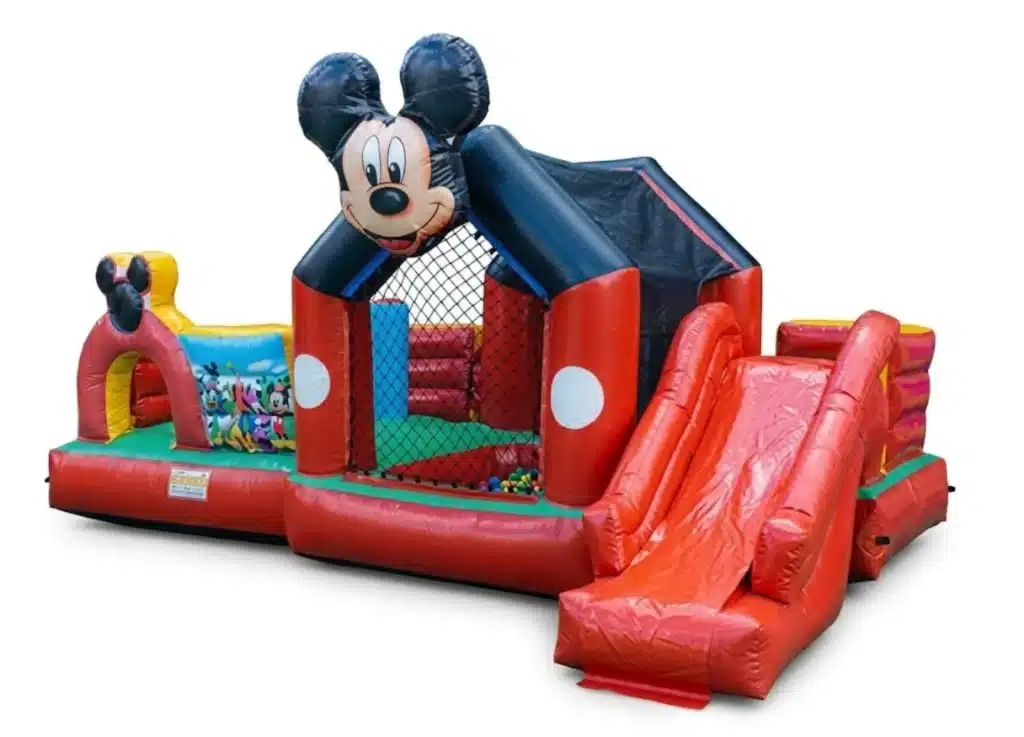 Kid play temático do Mickey Mouse inflável para festas em São Paulo